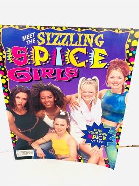 Meet The Sizzling Spice Girls 1997 Paperback Book Kidsbooks Incorporated